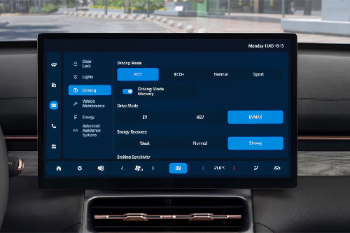 Captiva EV touch screen