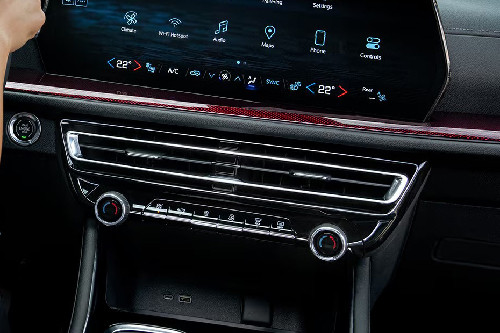 Front AC Controls of Chevrolet Traverse