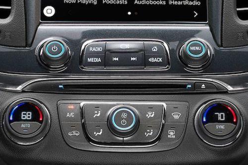 Front AC Controls of Chevrolet Impala