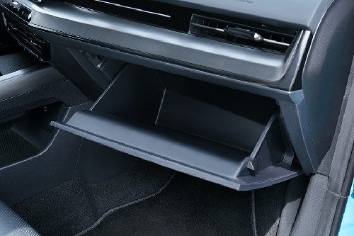 MG One Glove Box Open