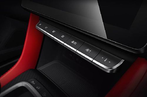Front AC Controls of MG ZST