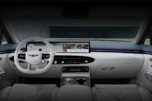 Dashboard View of EV GV 70