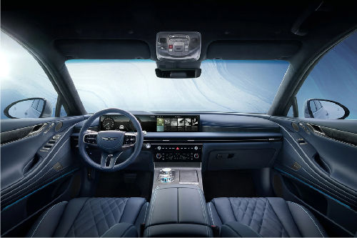 Dashboard View of EV G 80