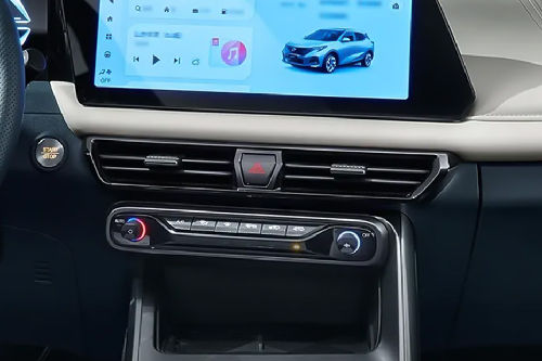 Front AC Controls of GAC GS3 EMZOOM