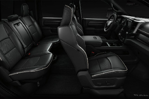 RAM 2500 Front And Rear Seats Together