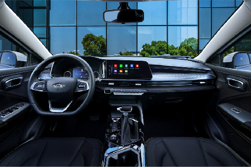Dashboard View of Tiggo 2 Pro