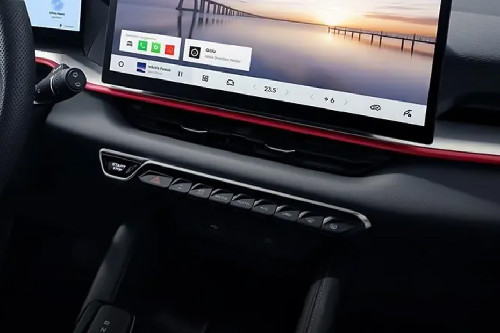 Front AC Controls of Geely Coolray