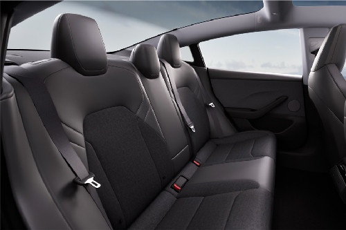 Tesla Model 3	 Rear Seats