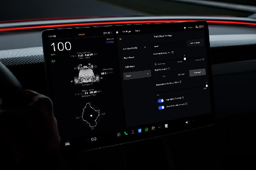 Model 3	 touch screen