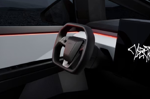 Tesla Cybertruck Steering Wheel