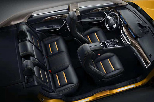 Bestune T77 Front And Rear Seats Together